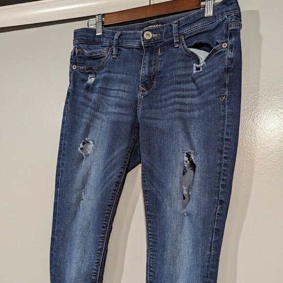 Express Mid Rise Women Skinny Jeans Size 6 - Picture 2 of 6